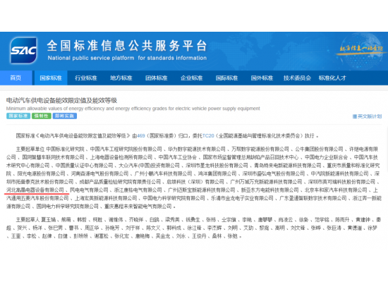 國內(nèi)首個充電樁能效強制性國標正式發(fā)布——高晶電器為河北省唯一起草單位